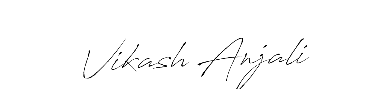 Here are the top 10 professional signature styles for the name Vikash Anjali. These are the best autograph styles you can use for your name. Vikash Anjali signature style 6 images and pictures png