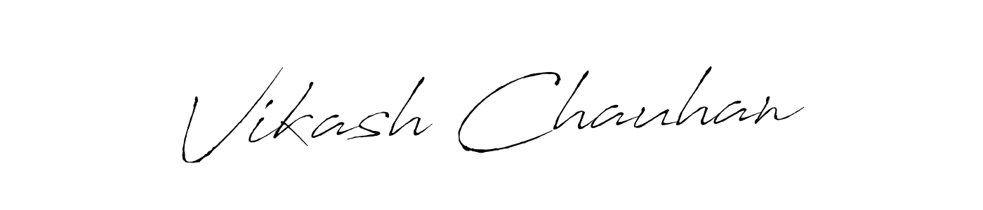 Also we have Vikash Chauhan name is the best signature style. Create professional handwritten signature collection using Antro_Vectra autograph style. Vikash Chauhan signature style 6 images and pictures png