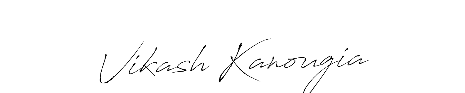 Similarly Antro_Vectra is the best handwritten signature design. Signature creator online .You can use it as an online autograph creator for name Vikash Kanougia. Vikash Kanougia signature style 6 images and pictures png
