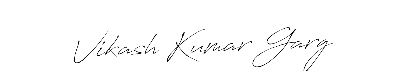It looks lik you need a new signature style for name Vikash Kumar Garg. Design unique handwritten (Antro_Vectra) signature with our free signature maker in just a few clicks. Vikash Kumar Garg signature style 6 images and pictures png