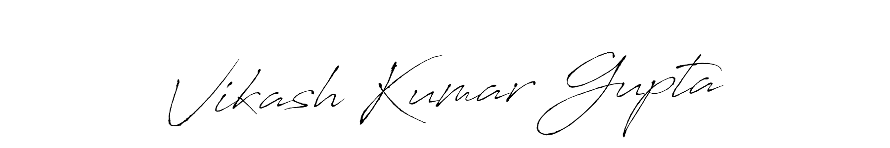 Use a signature maker to create a handwritten signature online. With this signature software, you can design (Antro_Vectra) your own signature for name Vikash Kumar Gupta. Vikash Kumar Gupta signature style 6 images and pictures png