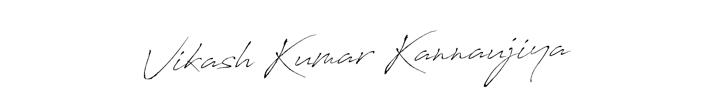 You should practise on your own different ways (Antro_Vectra) to write your name (Vikash Kumar Kannaujiya) in signature. don't let someone else do it for you. Vikash Kumar Kannaujiya signature style 6 images and pictures png