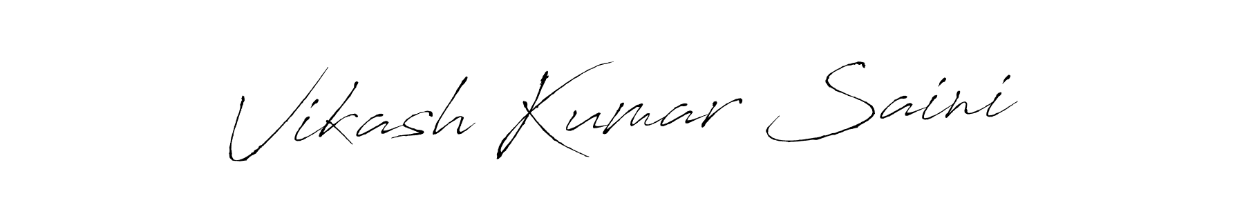 This is the best signature style for the Vikash Kumar Saini name. Also you like these signature font (Antro_Vectra). Mix name signature. Vikash Kumar Saini signature style 6 images and pictures png