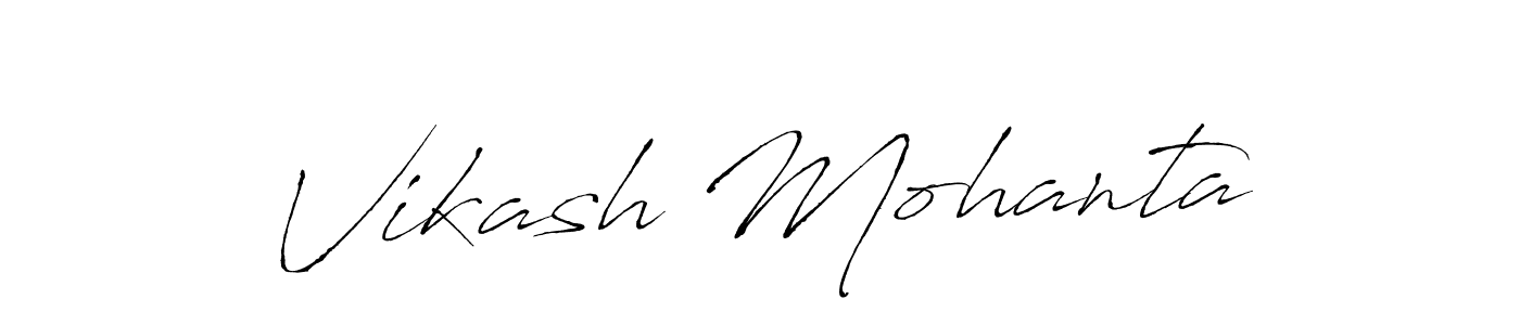 You should practise on your own different ways (Antro_Vectra) to write your name (Vikash Mohanta) in signature. don't let someone else do it for you. Vikash Mohanta signature style 6 images and pictures png