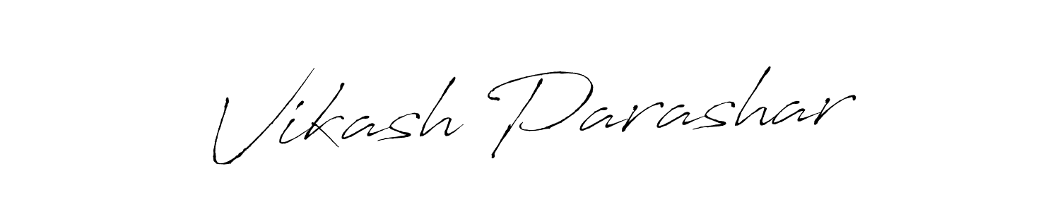 This is the best signature style for the Vikash Parashar name. Also you like these signature font (Antro_Vectra). Mix name signature. Vikash Parashar signature style 6 images and pictures png
