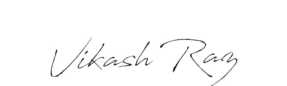 Also You can easily find your signature by using the search form. We will create Vikash Raz name handwritten signature images for you free of cost using Antro_Vectra sign style. Vikash Raz signature style 6 images and pictures png