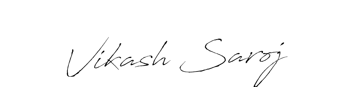 It looks lik you need a new signature style for name Vikash Saroj. Design unique handwritten (Antro_Vectra) signature with our free signature maker in just a few clicks. Vikash Saroj signature style 6 images and pictures png