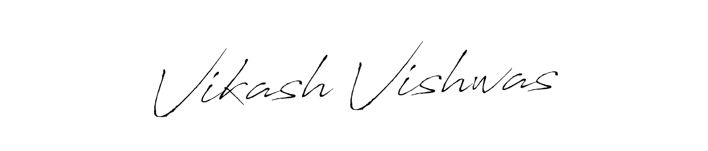 Make a beautiful signature design for name Vikash Vishwas. Use this online signature maker to create a handwritten signature for free. Vikash Vishwas signature style 6 images and pictures png