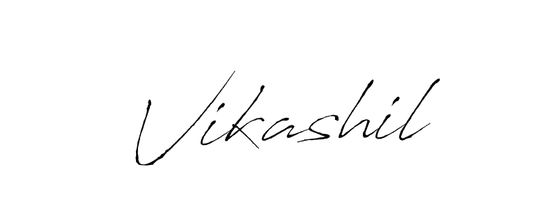 You should practise on your own different ways (Antro_Vectra) to write your name (Vikashil) in signature. don't let someone else do it for you. Vikashil signature style 6 images and pictures png