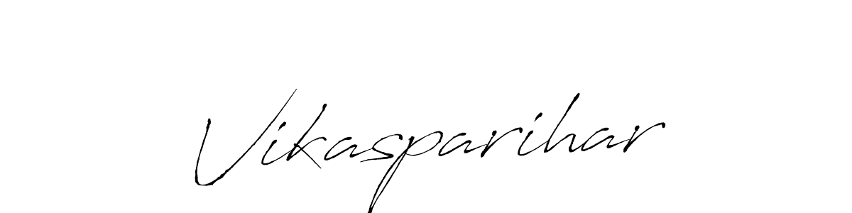 How to make Vikasparihar signature? Antro_Vectra is a professional autograph style. Create handwritten signature for Vikasparihar name. Vikasparihar signature style 6 images and pictures png
