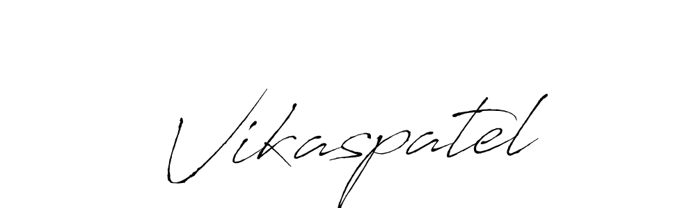 Also we have Vikaspatel name is the best signature style. Create professional handwritten signature collection using Antro_Vectra autograph style. Vikaspatel signature style 6 images and pictures png