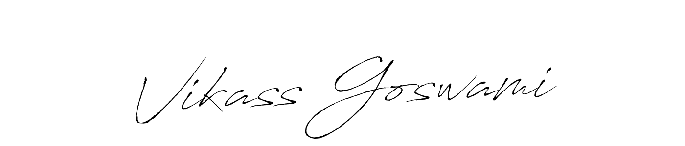 Use a signature maker to create a handwritten signature online. With this signature software, you can design (Antro_Vectra) your own signature for name Vikass Goswami. Vikass Goswami signature style 6 images and pictures png
