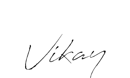 You should practise on your own different ways (Antro_Vectra) to write your name (Vikay) in signature. don't let someone else do it for you. Vikay signature style 6 images and pictures png