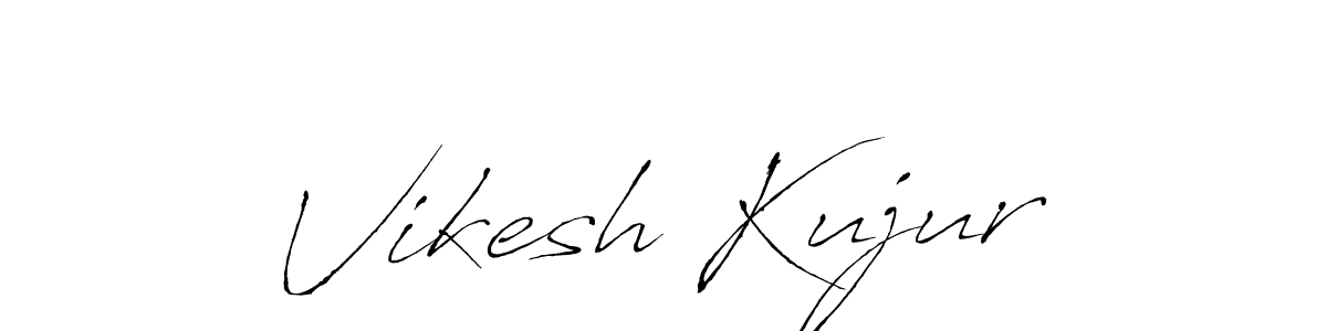 Also we have Vikesh Kujur name is the best signature style. Create professional handwritten signature collection using Antro_Vectra autograph style. Vikesh Kujur signature style 6 images and pictures png