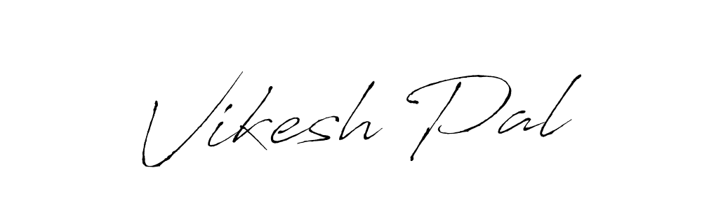 How to make Vikesh Pal signature? Antro_Vectra is a professional autograph style. Create handwritten signature for Vikesh Pal name. Vikesh Pal signature style 6 images and pictures png