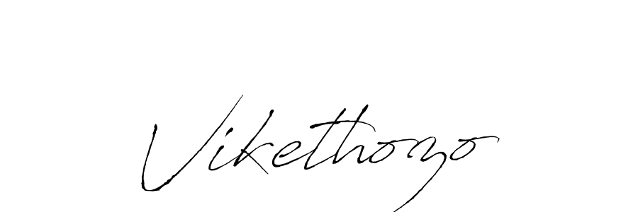 See photos of Vikethozo official signature by Spectra . Check more albums & portfolios. Read reviews & check more about Antro_Vectra font. Vikethozo signature style 6 images and pictures png