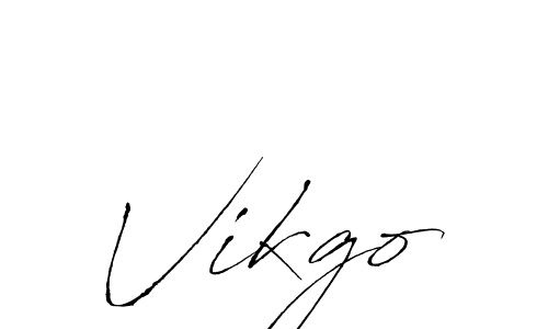 The best way (Antro_Vectra) to make a short signature is to pick only two or three words in your name. The name Vikgo include a total of six letters. For converting this name. Vikgo signature style 6 images and pictures png