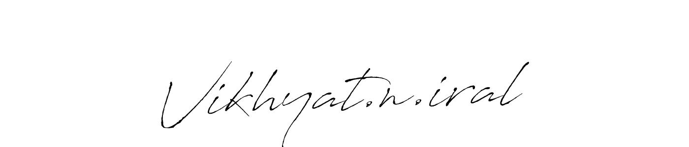 Similarly Antro_Vectra is the best handwritten signature design. Signature creator online .You can use it as an online autograph creator for name Vikhyat.n.iral. Vikhyat.n.iral signature style 6 images and pictures png