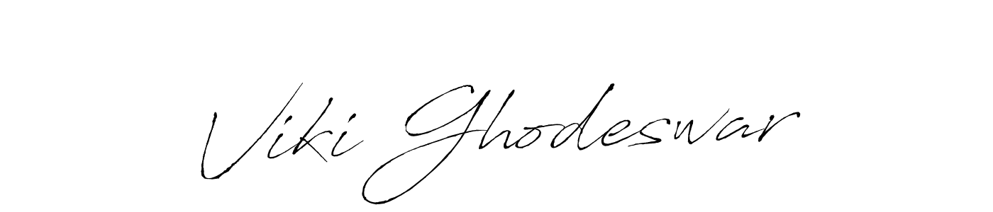 Make a beautiful signature design for name Viki Ghodeswar. Use this online signature maker to create a handwritten signature for free. Viki Ghodeswar signature style 6 images and pictures png
