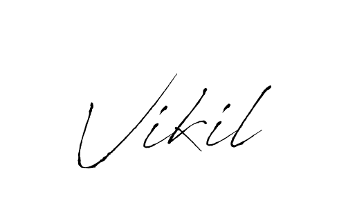 The best way (Antro_Vectra) to make a short signature is to pick only two or three words in your name. The name Vikil include a total of six letters. For converting this name. Vikil signature style 6 images and pictures png