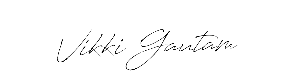 Here are the top 10 professional signature styles for the name Vikki Gautam. These are the best autograph styles you can use for your name. Vikki Gautam signature style 6 images and pictures png