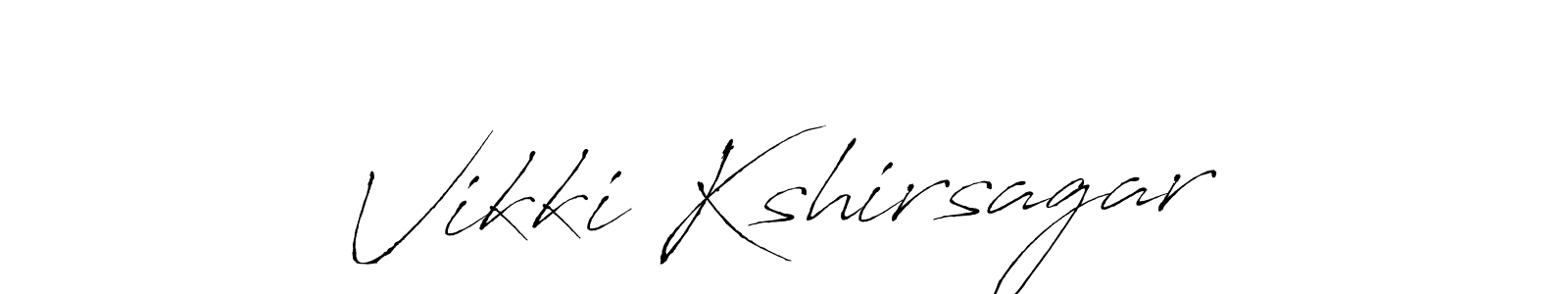 This is the best signature style for the Vikki Kshirsagar name. Also you like these signature font (Antro_Vectra). Mix name signature. Vikki Kshirsagar signature style 6 images and pictures png