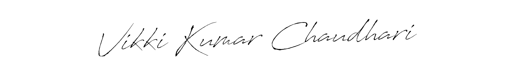 Make a beautiful signature design for name Vikki Kumar Chaudhari. Use this online signature maker to create a handwritten signature for free. Vikki Kumar Chaudhari signature style 6 images and pictures png