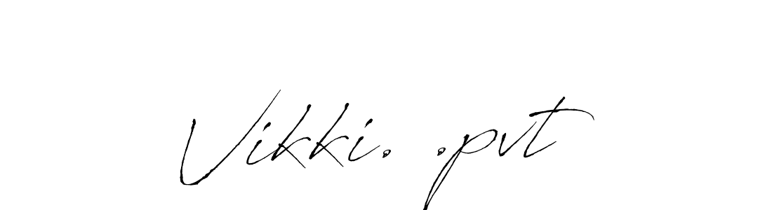 How to make Vikki. .pvt name signature. Use Antro_Vectra style for creating short signs online. This is the latest handwritten sign. Vikki. .pvt signature style 6 images and pictures png