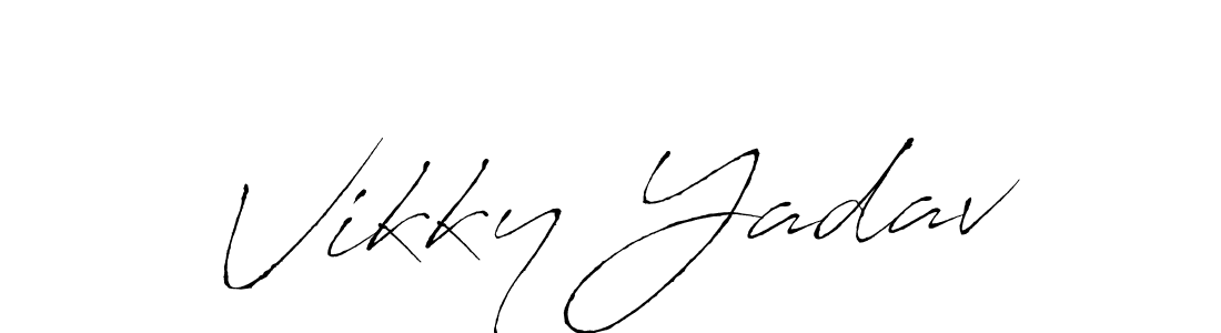 You can use this online signature creator to create a handwritten signature for the name Vikky Yadav. This is the best online autograph maker. Vikky Yadav signature style 6 images and pictures png