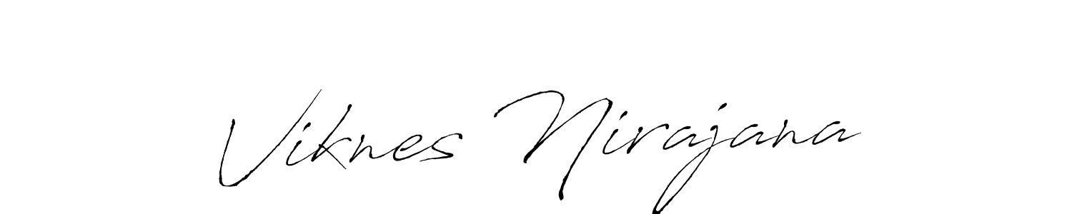 Similarly Antro_Vectra is the best handwritten signature design. Signature creator online .You can use it as an online autograph creator for name Viknes Nirajana. Viknes Nirajana signature style 6 images and pictures png