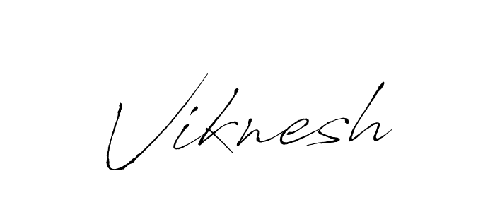 How to make Viknesh signature? Antro_Vectra is a professional autograph style. Create handwritten signature for Viknesh name. Viknesh signature style 6 images and pictures png