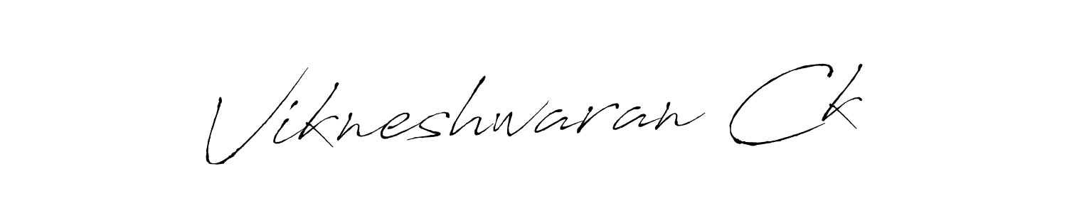 Make a beautiful signature design for name Vikneshwaran Ck. Use this online signature maker to create a handwritten signature for free. Vikneshwaran Ck signature style 6 images and pictures png