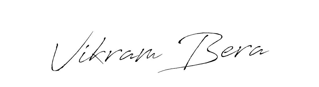 You should practise on your own different ways (Antro_Vectra) to write your name (Vikram Bera) in signature. don't let someone else do it for you. Vikram Bera signature style 6 images and pictures png