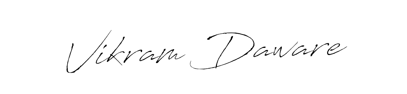 You should practise on your own different ways (Antro_Vectra) to write your name (Vikram Daware) in signature. don't let someone else do it for you. Vikram Daware signature style 6 images and pictures png