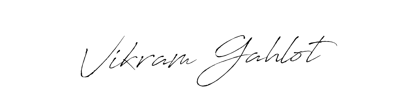 Similarly Antro_Vectra is the best handwritten signature design. Signature creator online .You can use it as an online autograph creator for name Vikram Gahlot. Vikram Gahlot signature style 6 images and pictures png