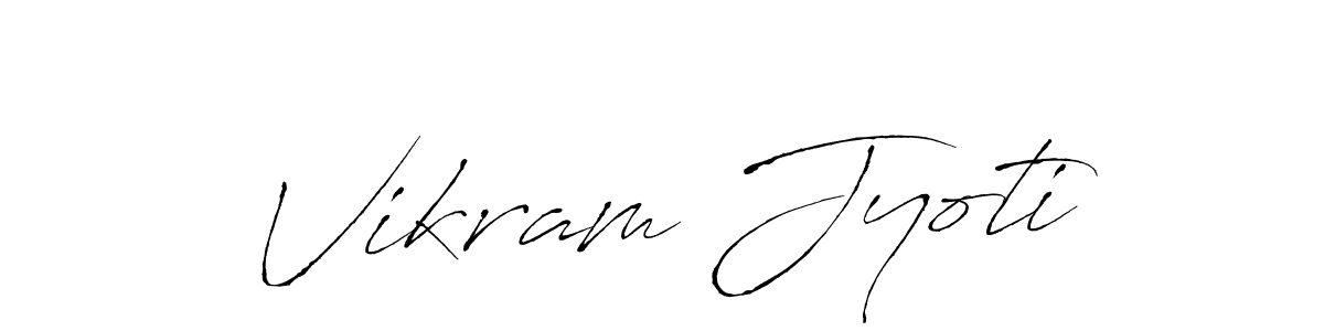 Use a signature maker to create a handwritten signature online. With this signature software, you can design (Antro_Vectra) your own signature for name Vikram Jyoti. Vikram Jyoti signature style 6 images and pictures png