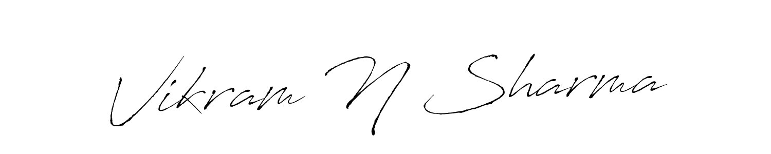 Make a beautiful signature design for name Vikram N Sharma. Use this online signature maker to create a handwritten signature for free. Vikram N Sharma signature style 6 images and pictures png