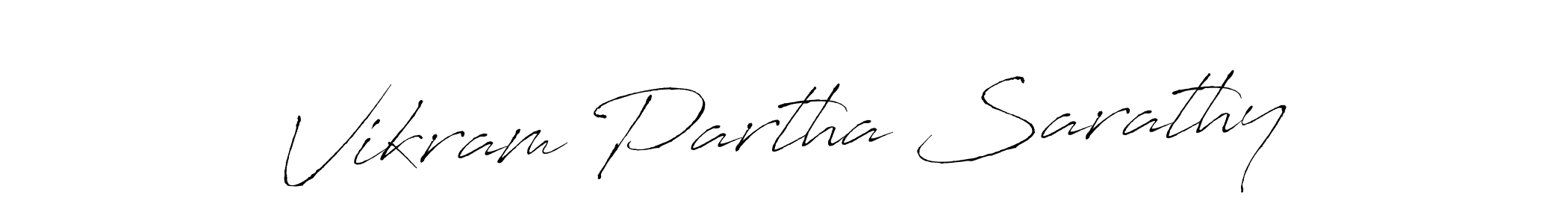 How to make Vikram Partha Sarathy signature? Antro_Vectra is a professional autograph style. Create handwritten signature for Vikram Partha Sarathy name. Vikram Partha Sarathy signature style 6 images and pictures png