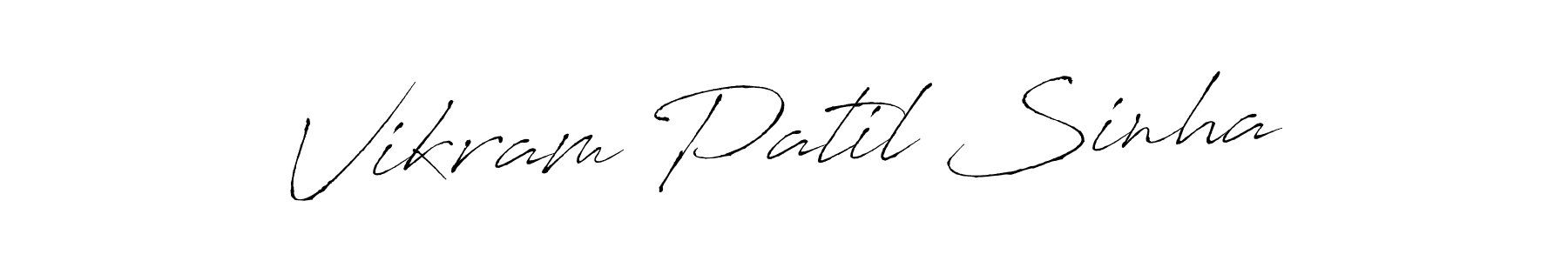 You should practise on your own different ways (Antro_Vectra) to write your name (Vikram Patil Sinha) in signature. don't let someone else do it for you. Vikram Patil Sinha signature style 6 images and pictures png