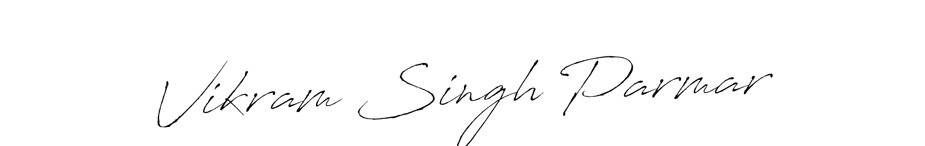 Also we have Vikram Singh Parmar name is the best signature style. Create professional handwritten signature collection using Antro_Vectra autograph style. Vikram Singh Parmar signature style 6 images and pictures png