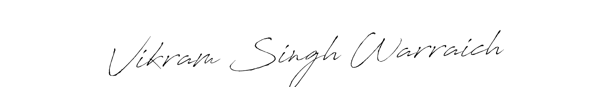 Use a signature maker to create a handwritten signature online. With this signature software, you can design (Antro_Vectra) your own signature for name Vikram Singh Warraich. Vikram Singh Warraich signature style 6 images and pictures png