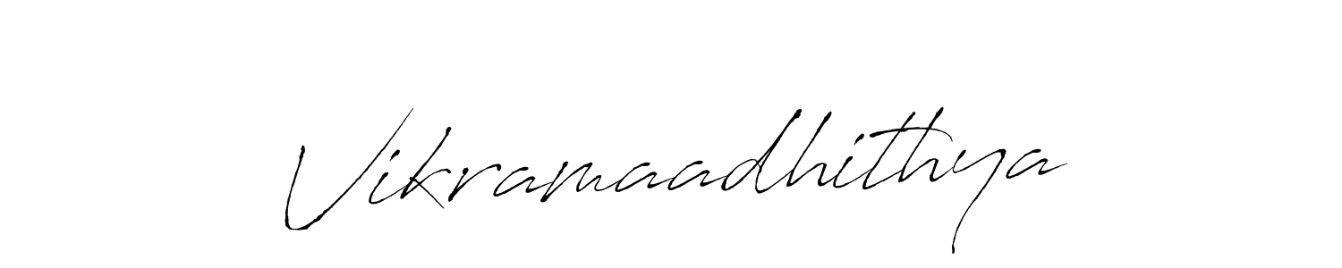 The best way (Antro_Vectra) to make a short signature is to pick only two or three words in your name. The name Vikramaadhithya include a total of six letters. For converting this name. Vikramaadhithya signature style 6 images and pictures png