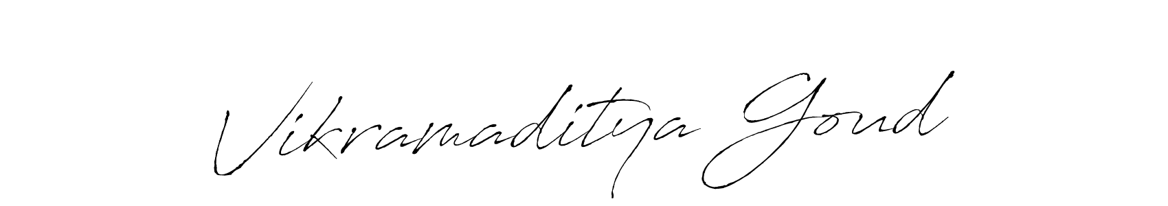 Also we have Vikramaditya Goud name is the best signature style. Create professional handwritten signature collection using Antro_Vectra autograph style. Vikramaditya Goud signature style 6 images and pictures png