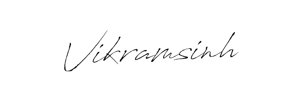 You should practise on your own different ways (Antro_Vectra) to write your name (Vikramsinh) in signature. don't let someone else do it for you. Vikramsinh signature style 6 images and pictures png