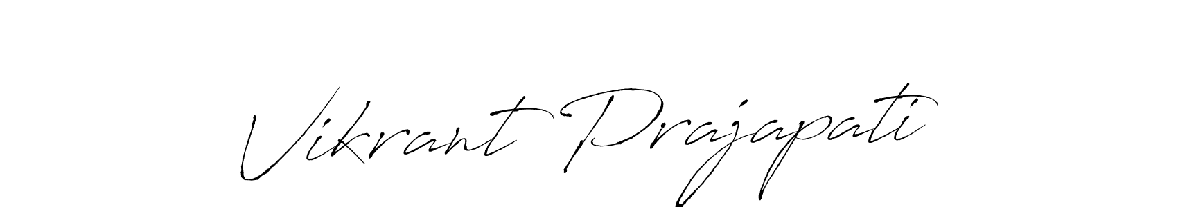 Also You can easily find your signature by using the search form. We will create Vikrant Prajapati name handwritten signature images for you free of cost using Antro_Vectra sign style. Vikrant Prajapati signature style 6 images and pictures png