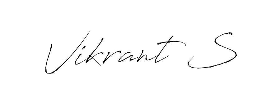 Also You can easily find your signature by using the search form. We will create Vikrant S name handwritten signature images for you free of cost using Antro_Vectra sign style. Vikrant S signature style 6 images and pictures png