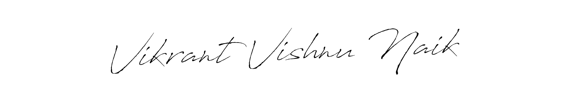 Make a beautiful signature design for name Vikrant Vishnu Naik. Use this online signature maker to create a handwritten signature for free. Vikrant Vishnu Naik signature style 6 images and pictures png