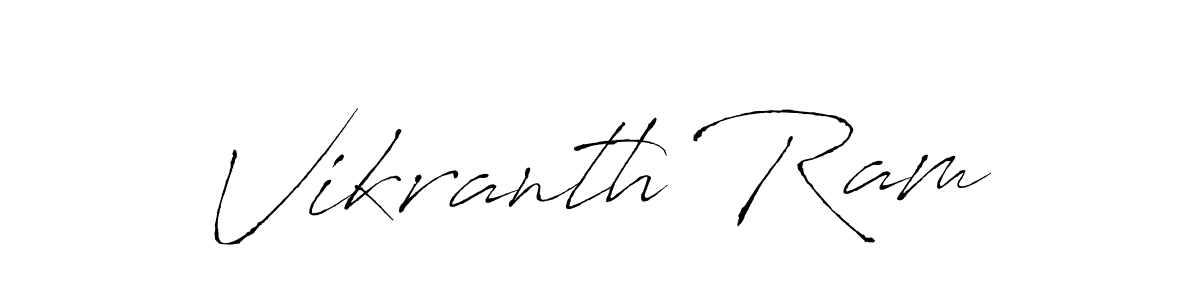 Similarly Antro_Vectra is the best handwritten signature design. Signature creator online .You can use it as an online autograph creator for name Vikranth Ram. Vikranth Ram signature style 6 images and pictures png