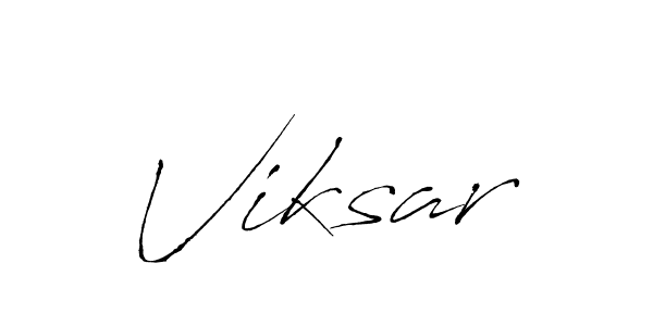 Use a signature maker to create a handwritten signature online. With this signature software, you can design (Antro_Vectra) your own signature for name Viksar. Viksar signature style 6 images and pictures png