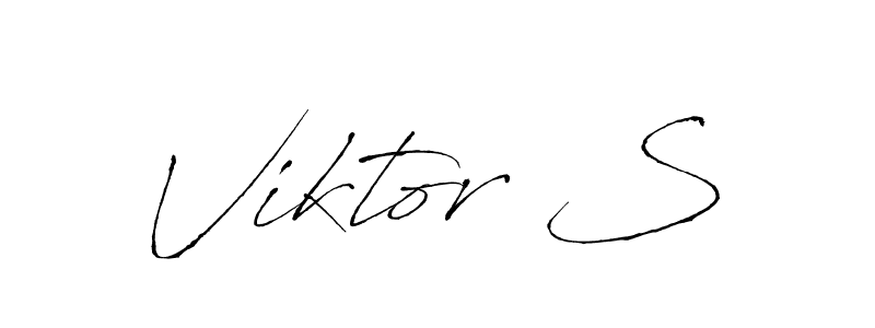Best and Professional Signature Style for Viktor S. Antro_Vectra Best Signature Style Collection. Viktor S signature style 6 images and pictures png